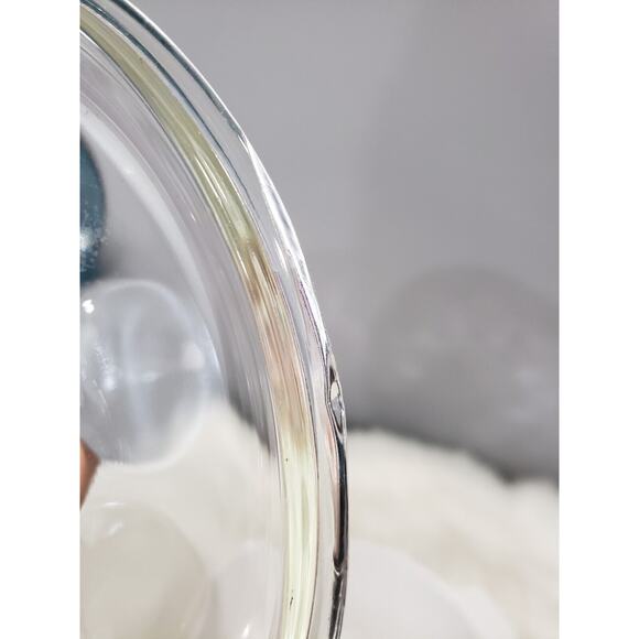 VINTAGE CORNING WARE MERRY MUSHROOM 2.5 QUART CASSEROLE DISH W/ DIMPLED LID - Picture 10 of 12